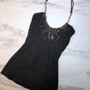 Sky sleeveless top with adjustable straps